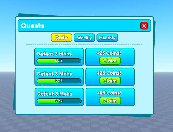 Quests UI